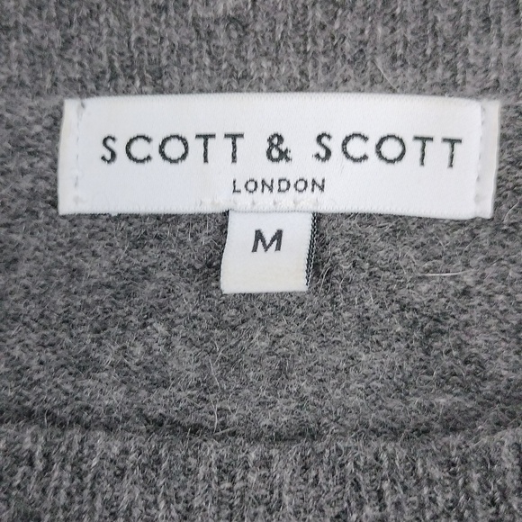 Scott & Scott London Cashmere Heart Sweater - Picture 3 of 8